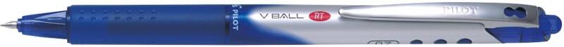 Stylo roller Pilot V-Ball RT Rétractable Bleu 0,4 mm Moyen Conique Rechargeable
