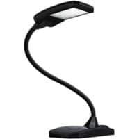 Lampe de bureau Hansa LED Twist Noir 6 W LED 90 x 170 x 390 mm