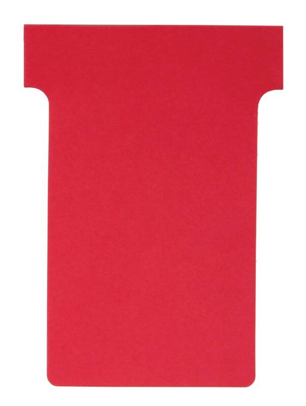 Fiches T Nobo Rouge 6 x 8,5 cm 100 Unités 100 Unités