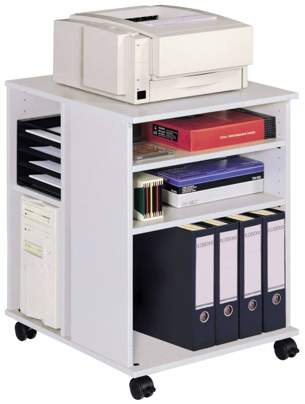 Armoire pour imprimante DURABLE Gris Mélaminé 528 x 592 x 748 mm