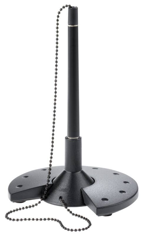 Stylo-bille helit Non rétractable - Moyen Noir