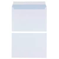 Enveloppes Office Depot Sans fenêtre C5 229 (l) x 162 (h) mm Bande adhésive Blanc 100 g/m² 500 Unités