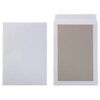 Enveloppes dos carton Office Depot B4 120 g/m² Blanc Sans Fenêtre Bande adhésive 250 x 353 mm 100 Unités