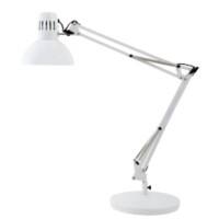 Lampe de bureau Alba Architect Blanc 20 W Fluorescent, À économie d'énergie 259,1 x 257,1 x 890 mm