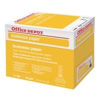 Papier imprimante Office Depot Business A4 80 g/m² Lisse Blanc 5 Paquets de 500 Feuilles