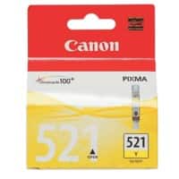 Cartouche jet d'encre Canon CLI-521Y D'origine 2936B001 Jaune