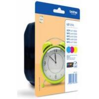 Cartouche jet d'encre Brother LC125XLRBWBP D'origine Cyan, magenta, jaune Multipack 3 Unités
