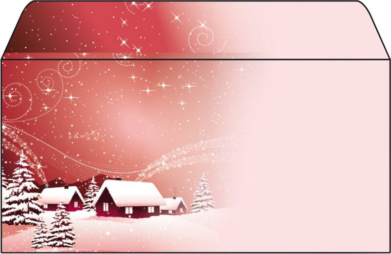 Enveloppes Sigel Silent Night 90 g/m² 11 x 22 cm Assortiment 50 Unités