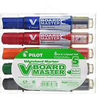 Marqueurs pour tableau blanc Pilot V-Board Master Moyenne Assortiment 5 unités
