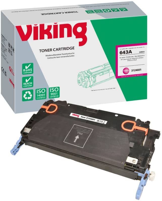 Toner Viking 643A Compatible HP Q5953A Magenta