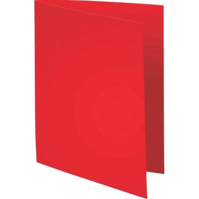 Exacompta Super Dossier A4 Rouge Carton 60 g/m² 250 Unités