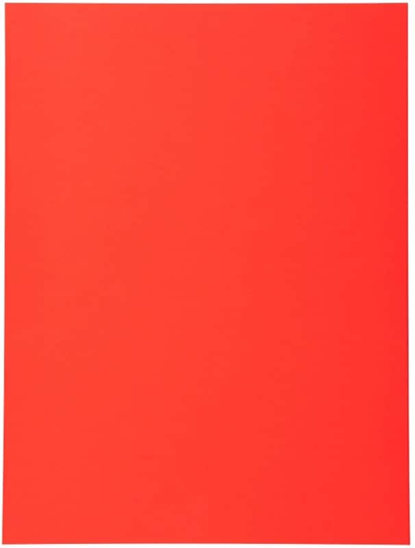 Exacompta Forever Dossier A4 Rouge Manille Recyclé 100% 170 g/m² 100 Unités