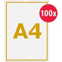 Étuis à documents Esselte A4 Transparent polypropylène 21,5 x 30 cm 100 unités