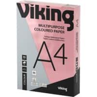 Papier couleur Office Depot A4 Rose pastel 80 g/m² Lisse 500 Feuilles