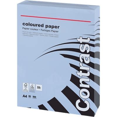 Papier couleur Office Depot A4 Lilas 80 g/m² Lisse 500 Feuilles