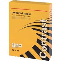 Papier couleur Office Depot A4 Orange 80 g/m² Lisse 500 Feuilles