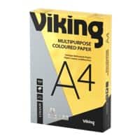 Papier couleur Office Depot A4 Jaune 160 g/m² Lisse 250 Feuilles