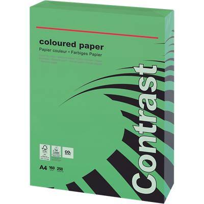 Papier couleur A4 Office Depot Vert 160 g/m² Lisse 250 Feuilles