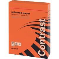 Papier couleur Office Depot A4 Rouge 160 g/m² Lisse 250 Feuilles