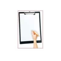 Porte-bloc Office Depot Noir A4 23,5 x 34 cm PVC (Polychlorure de vinyle)