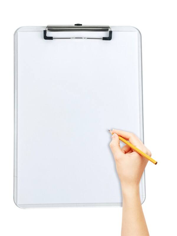 Porte-bloc Viking A4 Plastique Transparent Portrait