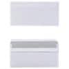 Enveloppes Niceday Sans fenêtre DL 220 (l) x 110 (h) mm Autocollante Blanc 75 g/m² 1 000 Unités