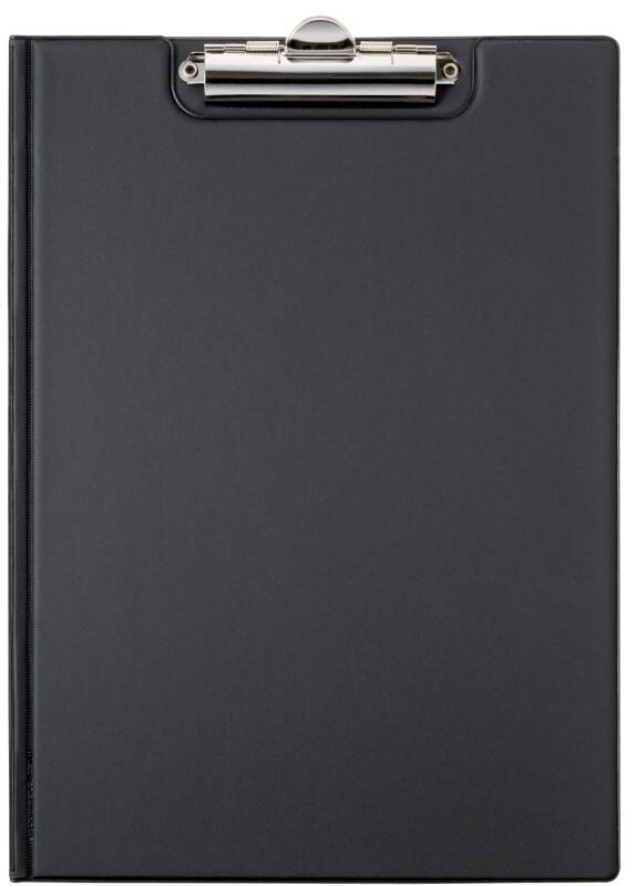 Porte-bloc à rabat DURABLE A4 PVC (Polychlorure de vinyle) Noir Portrait 235701