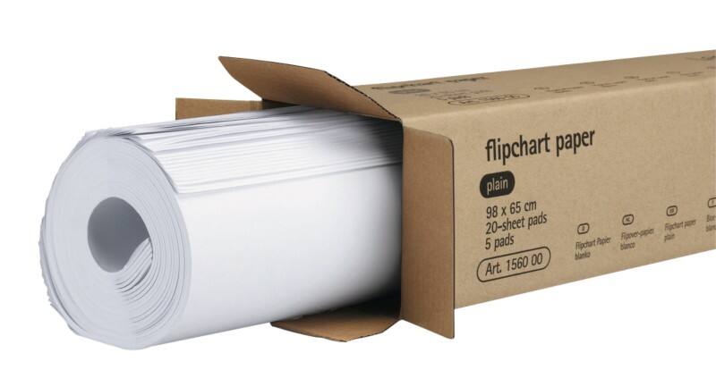 Chevalet de conférence Legamaster Page blanche 65 x 98 cm 20 80 g/m² 5 Unités de 20 Feuilles