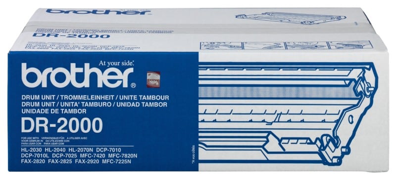 Drum Unit Brother DR-2000 D'origine Noir