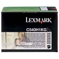 Toner Lexmark D'origine C540H1KG Noir
