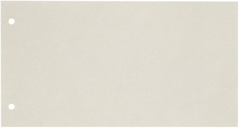 Intercalaires Djois Infinio A4 Gris Carton Rectangulaire 3720807 500 Unités