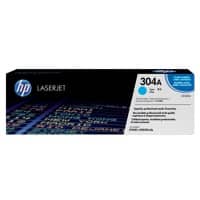 Toner HP D'origine 304A Cyan CC531A