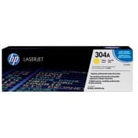 Toner HP D'origine 304A Jaune CC532A