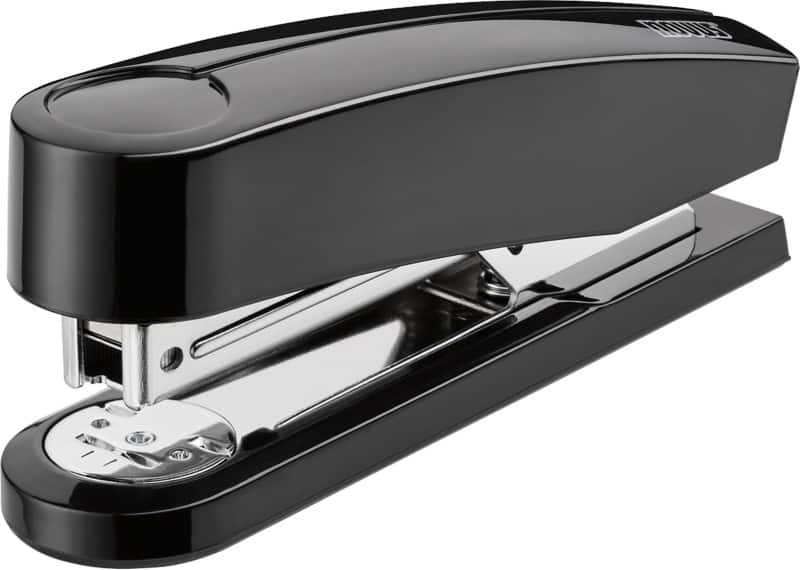 Agrafeuse Novus NOVUS OFFICE B2 Demi bande 25 Feuilles Noir 24/6, 26/6 Métal, Plastique
