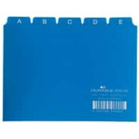 Fiches index alphabétique DURABLE A-Z Bleu 14,8 x 10,5 cm 25 Unités