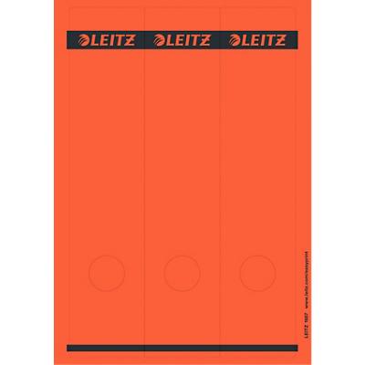 Étiquettes adhésive de dos imprimables PC Leitz 1687 longue pour classeurs à levier Leitz 1080 rouge 62 x 285 mm 75 unités