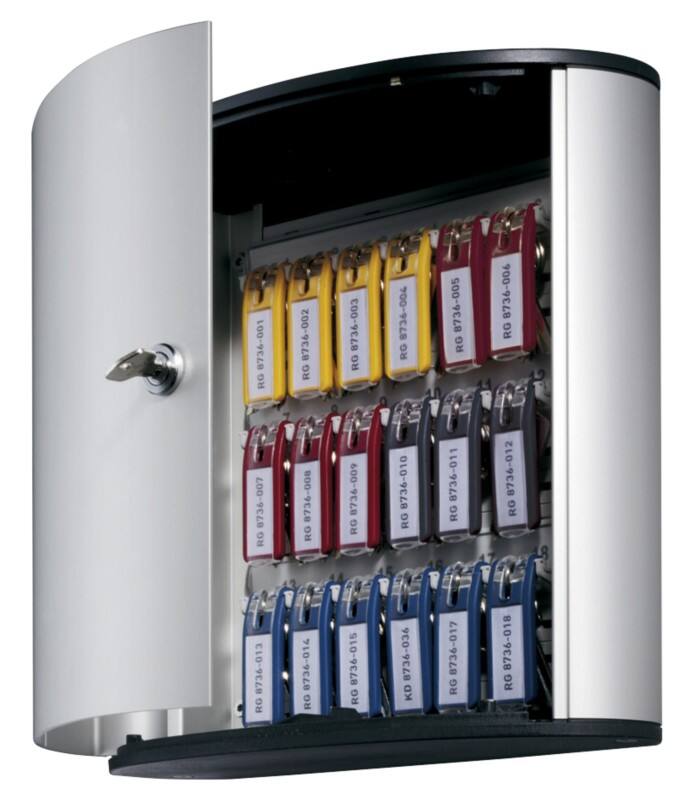 Armoire à clés DURABLE Key Box 18 300 x 118 x 280 mm 18 Crochets