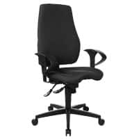 Siège de bureau Realspace Eiger Tissu Noir