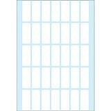 Étiquettes universelles HERMA 2350 Adhésif Blanc 12 x 30 mm 32 Feuilles de 32 Étiquettes