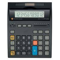 Calculatrice de bureau Triumph-Adler J 1210 Solar 12 chiffres Noir
