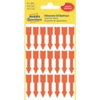 Pastilles autocollantes Advice Arrow AVERY Zweckform 3008 9 x 39 mm 3 Feuilles de 21 Étiquettes