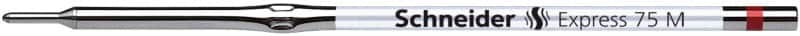 Recharge pour stylo à bille Schneider Express 75 Moyen Bille Rouge 10 Unités