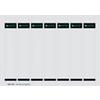 Étiquettes en carton de dos imprimables PC Leitz 1681 pour classeurs à levier Leitz 1015 gris clair 31 x 190 mm 175 unités