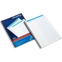 Livre de caisse Djois Atlanta A5414-012 Blanc, bleu A4 21 x 29,7 cm 50 Feuilles