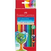 Crayon Faber-Castell GRIP Assortiment 12 Unités