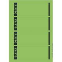 Étiquette adhésive pour dos de classeur Leitz 1685 A4 Vert 6,15 x 19,2 cm 25 Feuilles de 4 Étiquettes
