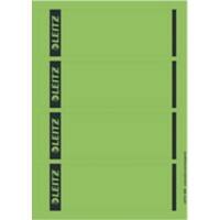 Étiquette adhésive pour dos de classeur Leitz 1685 A4 Vert 6,15 x 19,2 cm 25 Feuilles de 4 Étiquettes