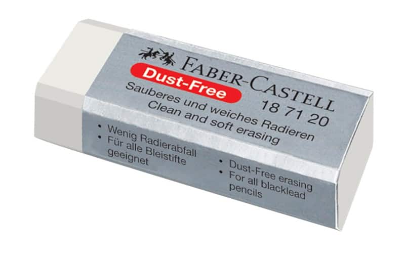 Gomme Faber-Castell Dust-free Blanc  