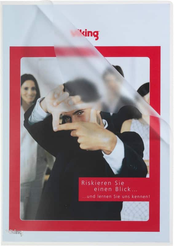 Pochettes coin Viking Deluxe Stark A4 Transparent PP (Polypropylène) 165 microns 25 unités