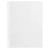 Pochette perforée Niceday Economy A4 Relief Transparent 55 microns Polypropylène Ouverture au-dessus 23 perforations 3356550 50 Unités